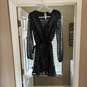 Love Black Long Sleeve Dress